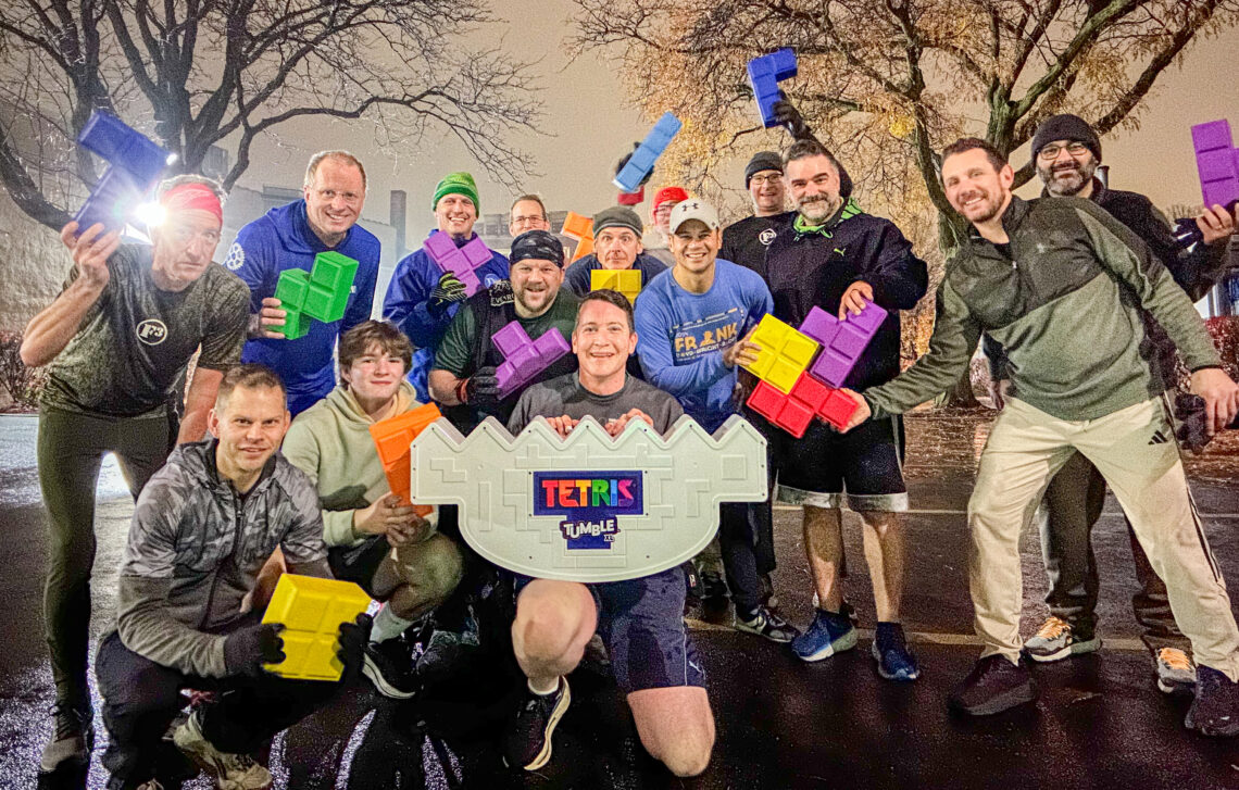 Tetris Topple for Birthday Win!