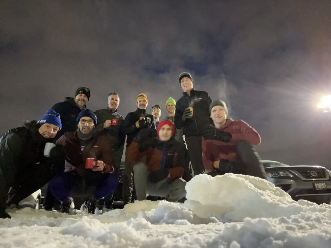 No backsides in the snow