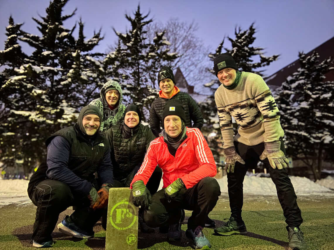 The Morning After at the donut shop