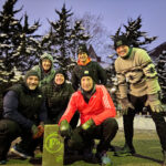 The Morning After at the donut shop