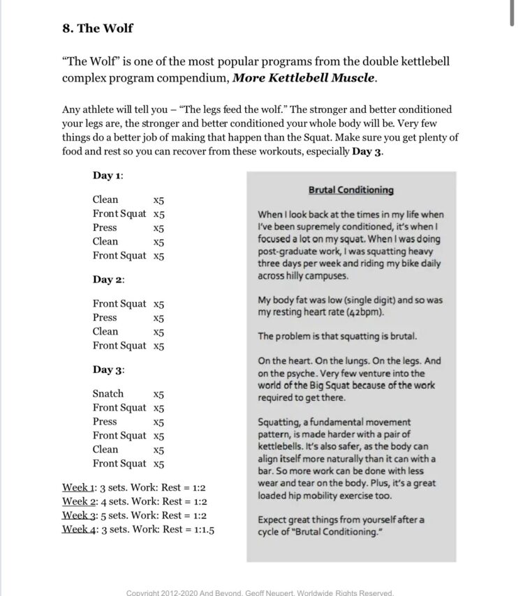 04/06 - The Wolf Intro