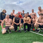Football at wreck center
